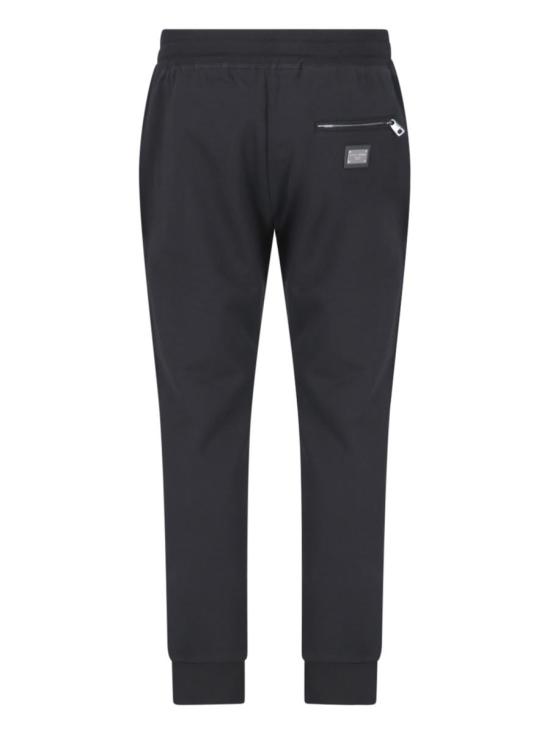 25FW 돌체앤가바나 트레이닝/조거 팬츠 GVXQHT G7F2GN0000 Black - DOLCE & GABBANA