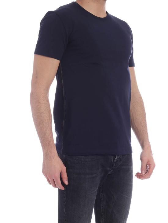 25FW 폴 스미스 반팔 티셔츠 M1A 591B AU278 BLU NAVY - PAUL SMITH