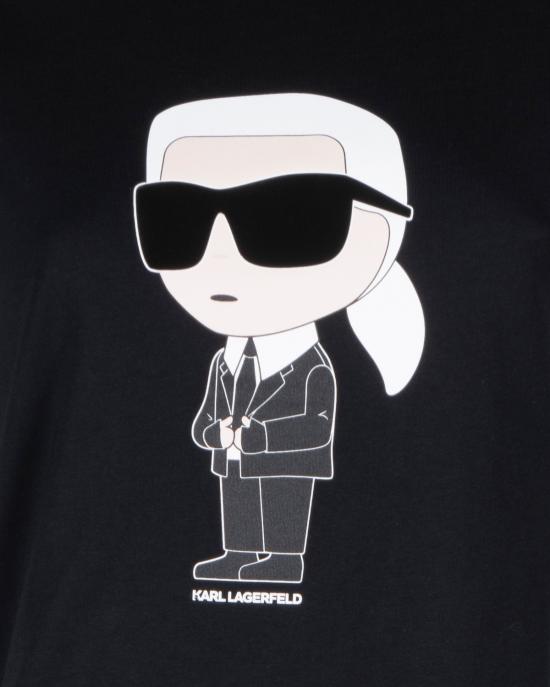 26SS 칼라거펠트 반팔 티셔츠 230W1700 999 NERO - KARL LAGERFELD