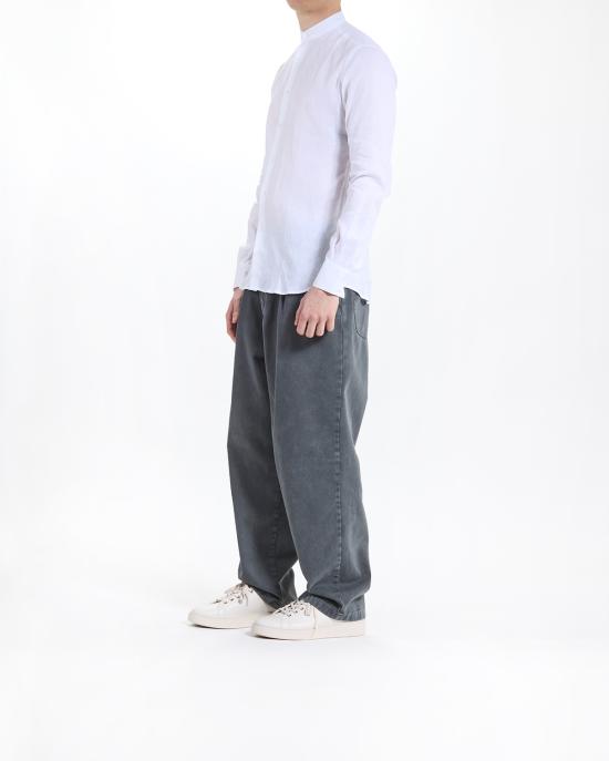 25SS 칼라거펠트 긴팔 셔츠 KM605035 552667 10 white BIANCO - KARL LAGERFELD