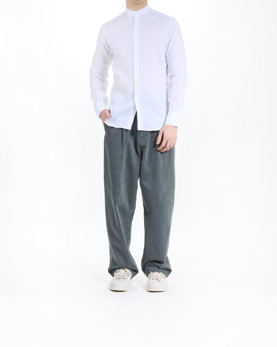 25SS 칼라거펠트 긴팔 셔츠 KM605035 552667 10 white BIANCO - KARL LAGERFELD