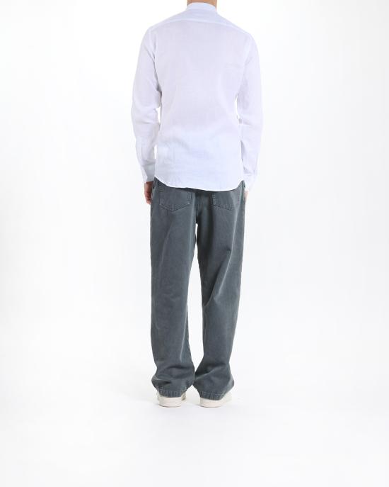 25SS 칼라거펠트 긴팔 셔츠 KM605035 552667 10 white BIANCO - KARL LAGERFELD