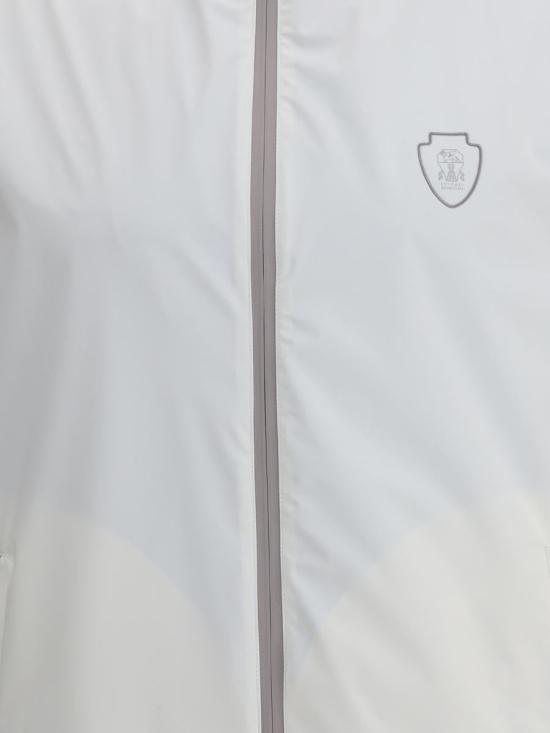 26SS 브루넬로 쿠치넬리 나일론 패딩 베스트  MM49A7460F CCT82 WHITE - BRUNELLO CUCINELLI