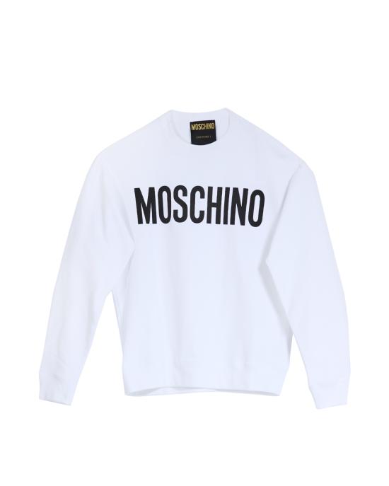 25FW 모스키노 긴팔 티셔츠 1701 5228 1001 BIANCO