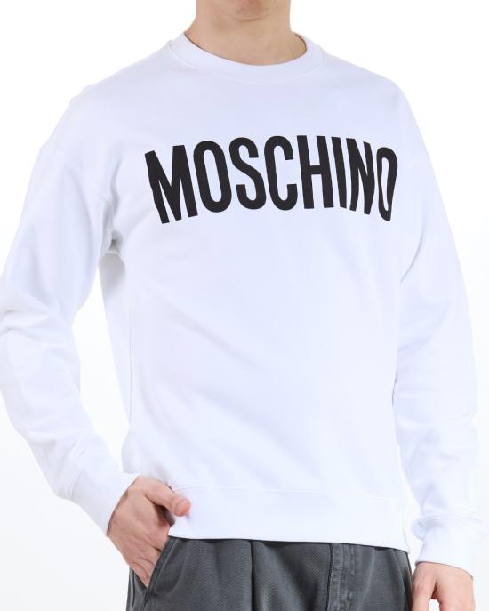 25FW 모스키노 긴팔 티셔츠 1701 5228 1001 BIANCO - MOSCHINO