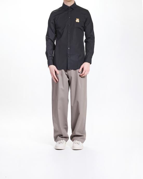 25FW 모스키노 긴팔 셔츠 0221 7035 1555 NERO - MOSCHINO