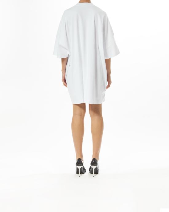 25SS 모스키노 숏 원피스 251D 0434 0442 1001 BIANCO - MOSCHINO