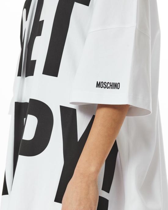25SS 모스키노 숏 원피스 251D 0434 0442 1001 BIANCO - MOSCHINO