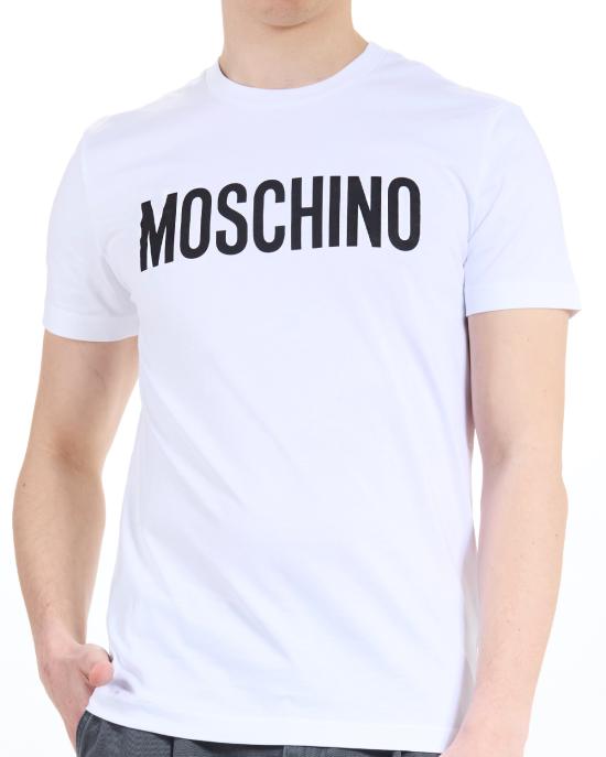 26SS 모스키노 반팔 티셔츠 0720 0241 1001 BIANCO - MOSCHINO