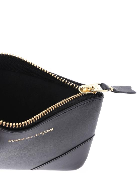 25FW 꼼데가르송 클래식 레더 라인 파우치  SA8100 800 black NERO - COMME DES GARCONS