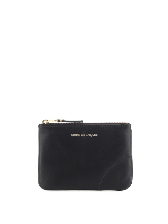 25FW 꼼데가르송 클래식 레더 라인 파우치  SA8100 800 black NERO