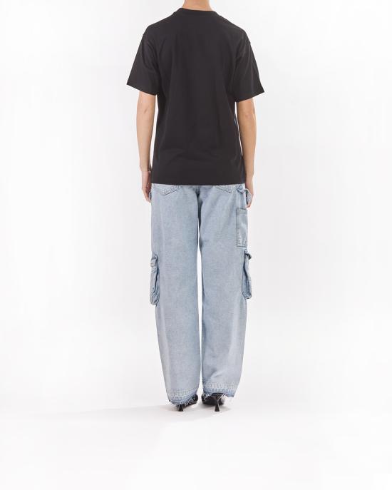 25SS 모스키노 반팔 티셔츠 251D 0708 0441 1555 NERO - MOSCHINO