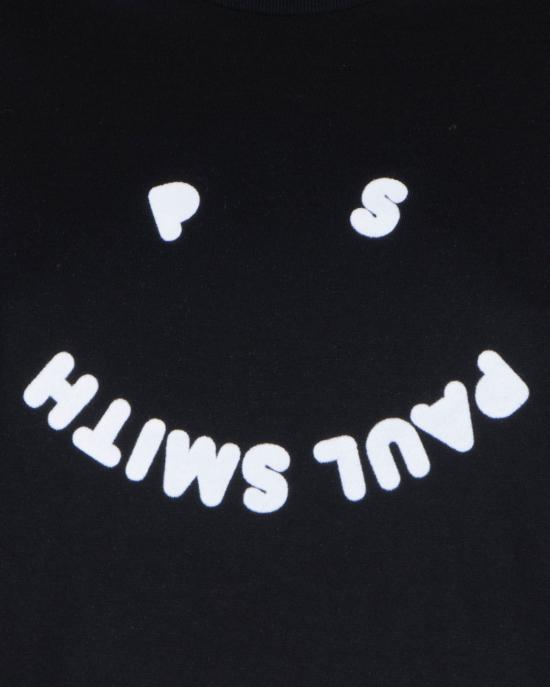 25FW PS 바이 폴스미스 반팔 티셔츠 W2R G799 FP2453 79 black NERO - PS BY PAUL SMITH