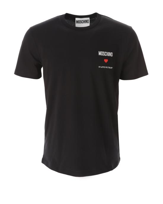  모스키노 반팔 티셔츠 0720 0241 1555 NERO