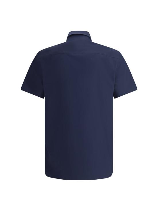 25FW 버버리 스트레치 코튼 셔츠  8079595 A1222 BLUE - BURBERRY