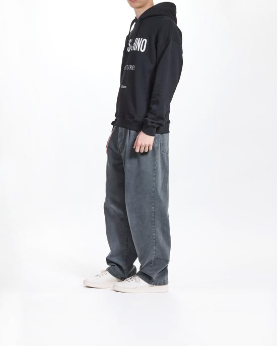 25FW 모스키노 후드 티셔츠 1706 5228 1555 NERO - MOSCHINO