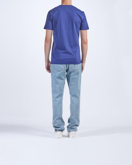 25FW 모스키노 반팔 티셔츠 0701 5241 1342 BLU - MOSCHINO