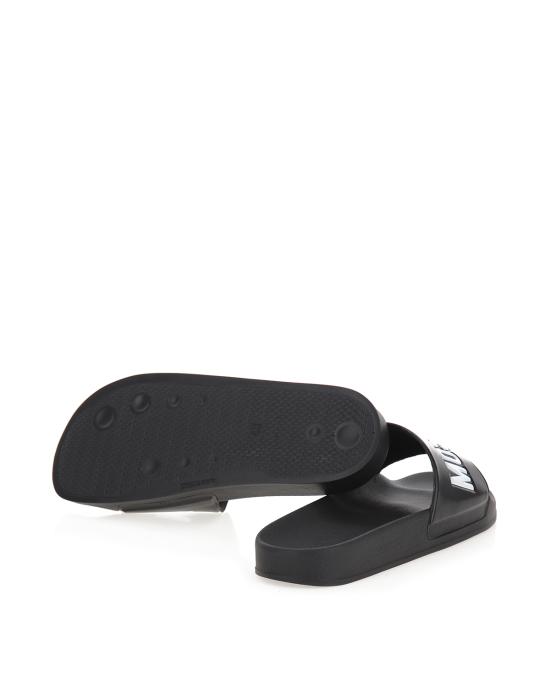25FW 모스키노 뮬/슬리퍼 MB28022G0HG10 000 nero NERO BIANCO - MOSCHINO