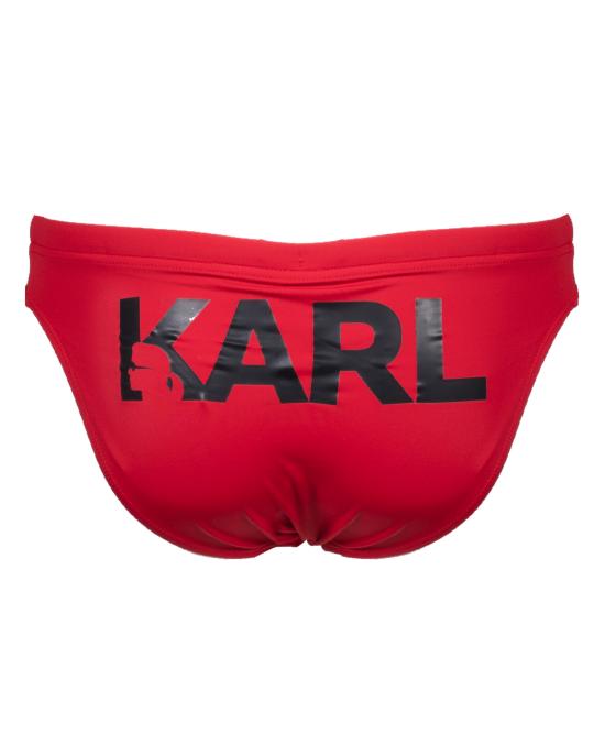 25FW 칼라거펠트 스윔팬츠 230M2205 496 Hot Red ROSSO - KARL LAGERFELD