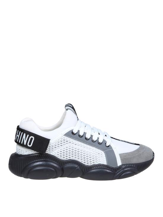 26FW 모스키노 스니커즈 MB15133G1GGJ110A BIANCO NERO
