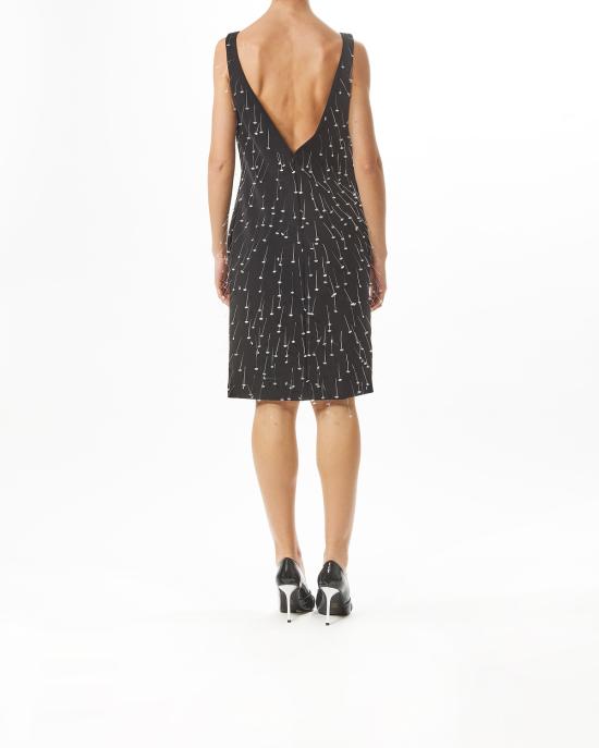 25SS 모스키노 미디 원피스 251D 0411 0424 1555 NERO - MOSCHINO