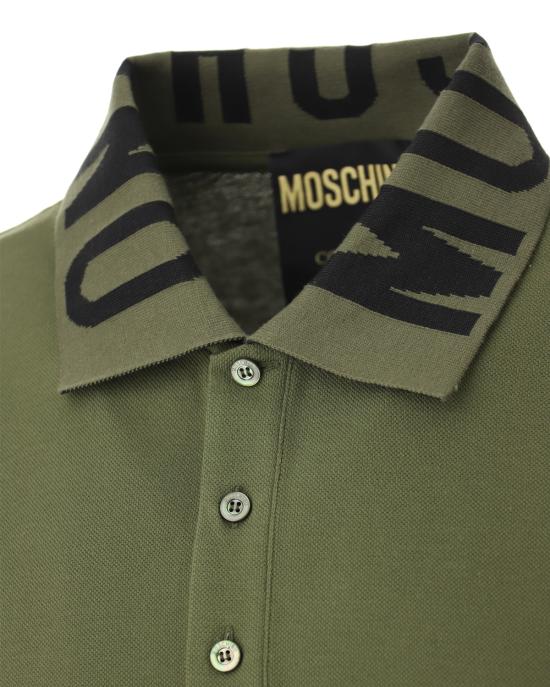 25FW 모스키노 폴로 티셔츠 1606 7042 1427 VERDE - MOSCHINO