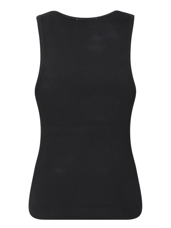 25SS 모스키노 민소매 티셔츠 J0804 3230 1555 Black - MOSCHINO