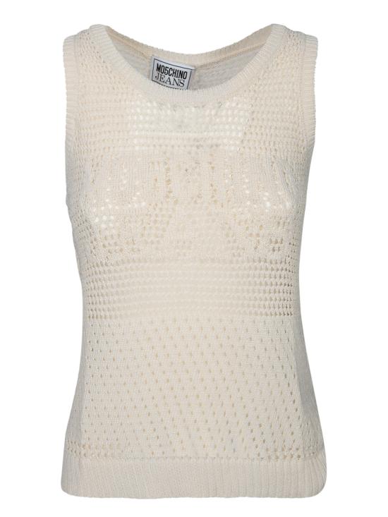 25SS 모스키노 민소매 티셔츠 A0884 3701 0003 White