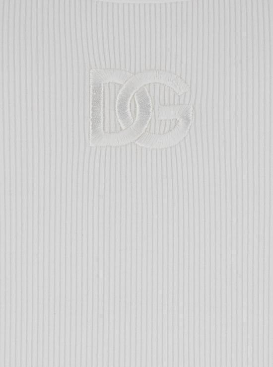 25FW 돌체앤가바나 민소매 티셔츠 G8PA8ZG7PGPW0800 White - DOLCE & GABBANA