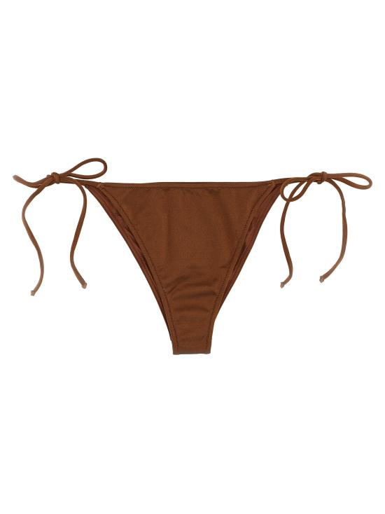 25SS 세인트바쓰 비치웨어 MARIELLESHINYSTRASSLEOPARD18 Brown