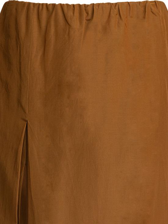 25FW 루루 드 세종 롱 스커트 CARMENOCHER Yellow - LOULOU DE SAISON