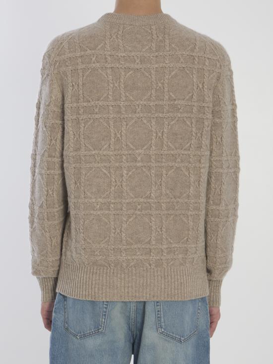 25FW 디올 스웨터 513M627 BEIGE - DIOR