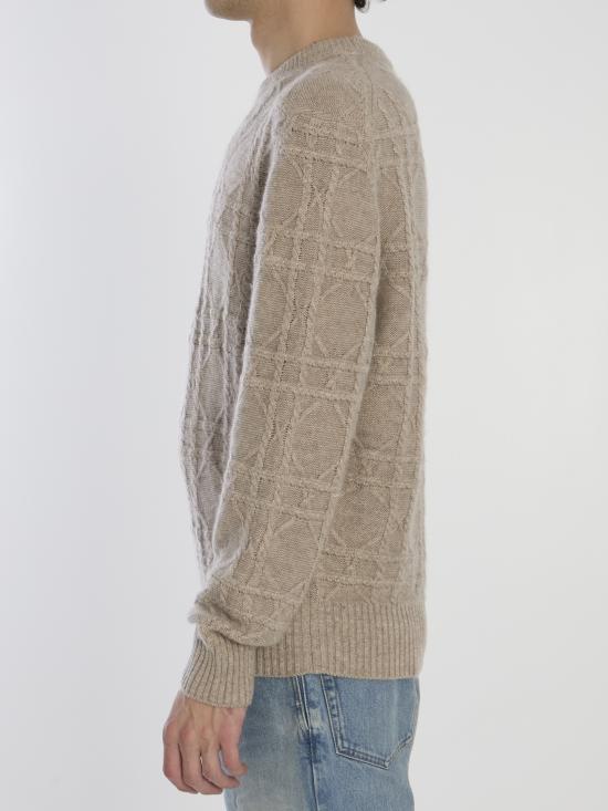 25FW 디올 스웨터 513M627 BEIGE - DIOR