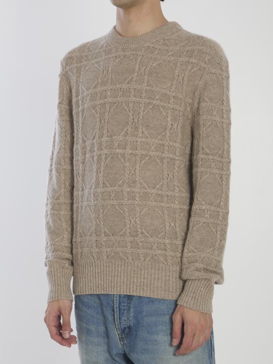 25FW 디올 스웨터 513M627 BEIGE - DIOR