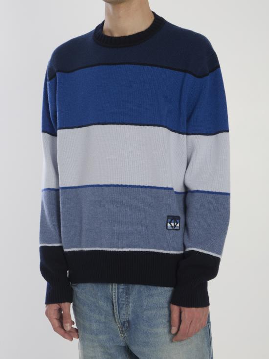 25FW 디올 스웨터 593M625 BLUE - DIOR