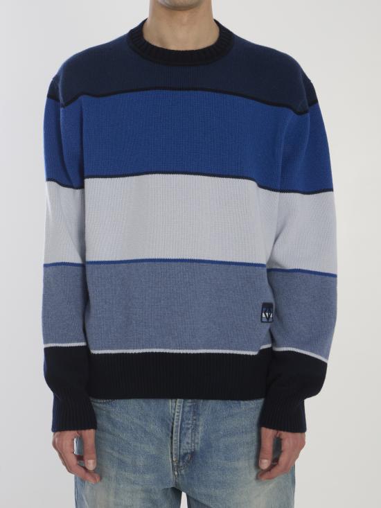 25FW 디올 스웨터 593M625 BLUE