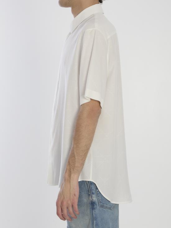 25FW 크리스챤디올 반팔 셔츠 493C516 WHITE - DIOR