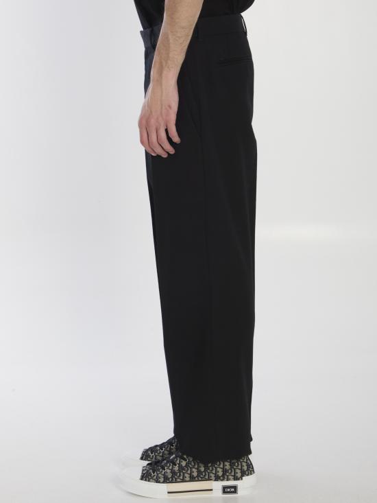 25FW 디올 스트레이트 팬츠 593C103 BLACK - DIOR