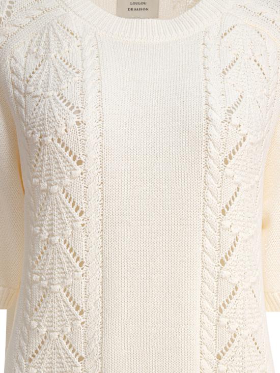 25FW 루루 드 세종 숏 원피스 ARMANIVORY White - LOULOU DE SAISON