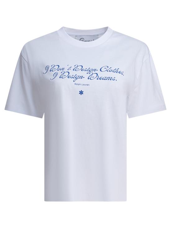 26SS 셈퍼 반팔 티셔츠 TSHIRT QUOTERALPH White
