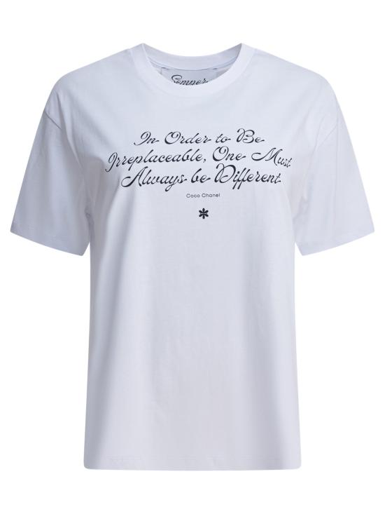 26SS 셈퍼 반팔 티셔츠 TSHIRT QUOTECOCO White