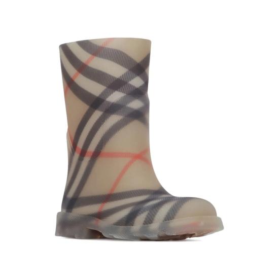 25FW [키즈] 버버리 미들 부츠 8110064 MARSH HIGH B9368 NEUTRALS BLACK - BURBERRY