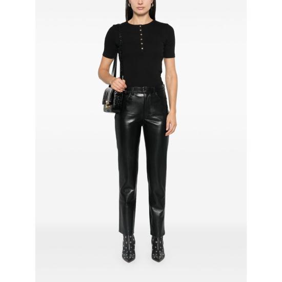 25FW 애니빙 반팔 티셔츠 A 08 10315 BLK26 BLACK - ANINE BING