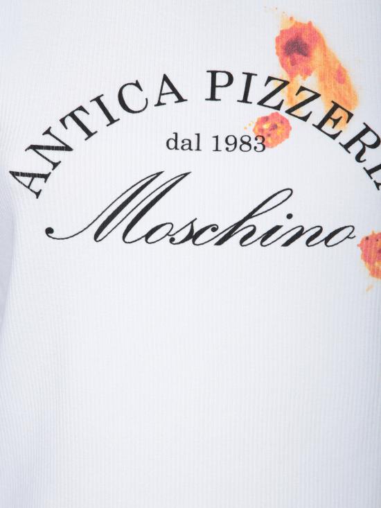 25SS 모스키노 민소매 티셔츠 A1205 0545 4001 White - MOSCHINO