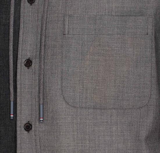 25FW 톰브라운 셔츠 MWL419F 00473982 Grey - THOM BROWNE