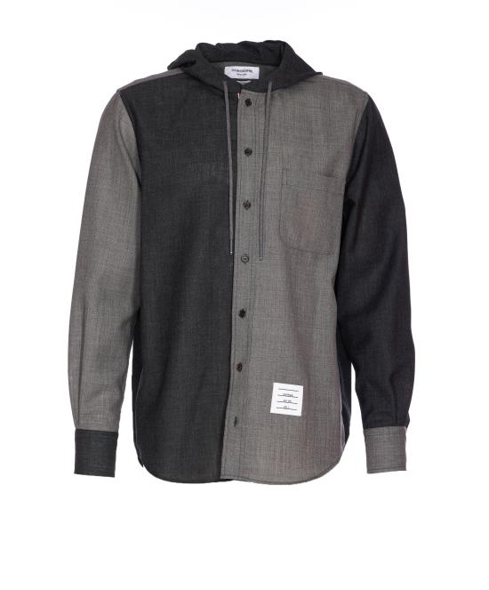 25FW 톰브라운 셔츠 MWL419F 00473982 Grey