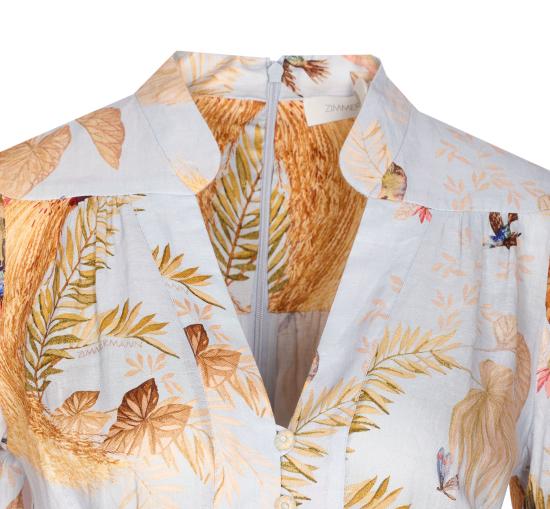 25FW 짐머만 숏 원피스 5147DSS253 LBPFL MultiColour - ZIMMERMANN