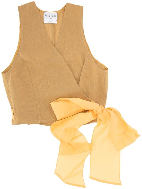 25SS 포르테포르테 민소매 티셔츠 13827 GRANO