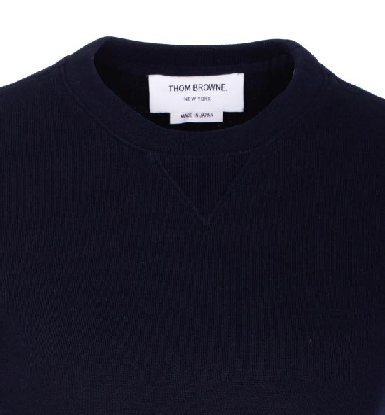 25FW 톰브라운 긴팔 티셔츠 FJT002A 00535415 Blue - THOM BROWNE