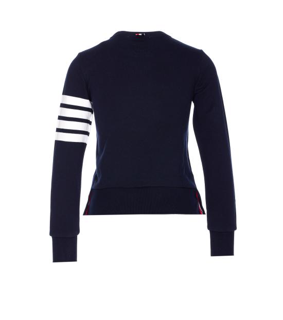 25FW 톰브라운 긴팔 티셔츠 FJT002A 00535415 Blue - THOM BROWNE